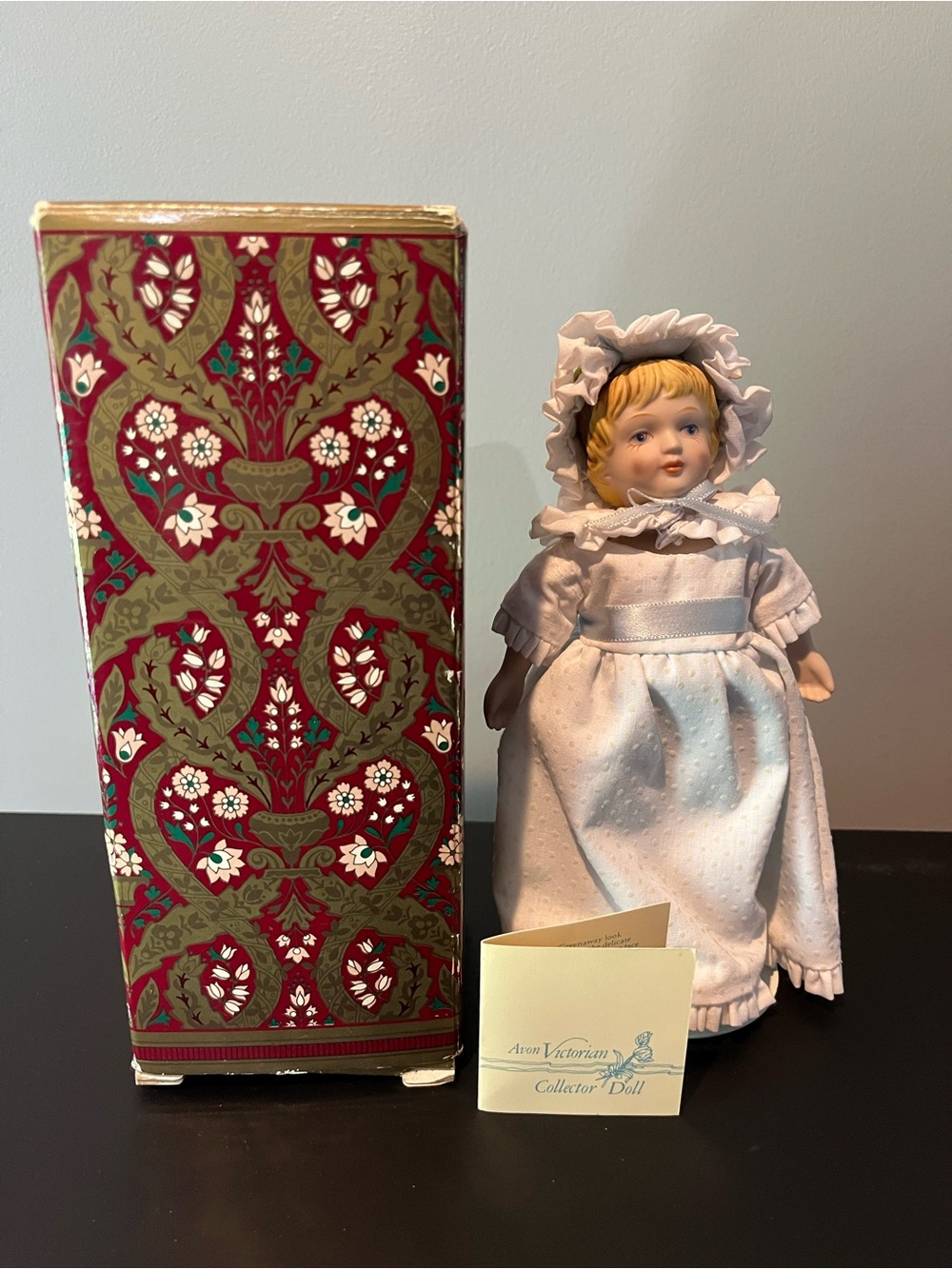 Vintage 1983 Avon Victorian Collector Doll with Original Box